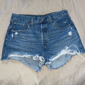 Levi’s 501 Original Fit High Rise Shorts Size 30
